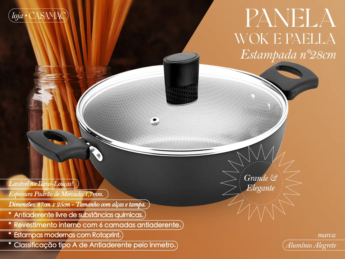 Mega Jogo De Panelas Antiaderente Cozinha Completa 19 Peças - Image 10
